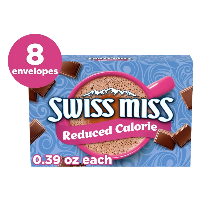 Reduced Calorie Milk Chocolate Flavored Hot Cocoa Mix, 8 Count Hot Cocoa Mix Packets