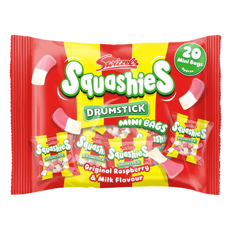 Swizzels Squashies Raspberry & Milk 280g