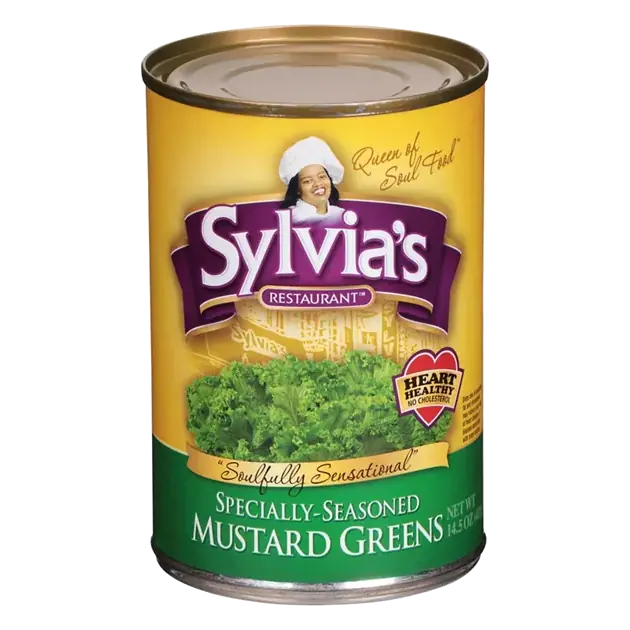 Specially-Seasoned Mustard Greens