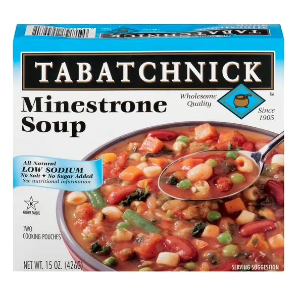 Kosher Low Sodium Minestrone Soup - 2 ct Frozen