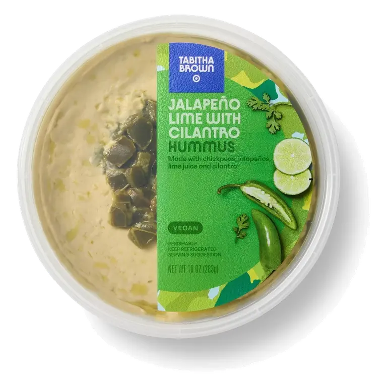 Jalapeño Lime with Cilantro Hummus - 10oz - Tabitha Brown for Target