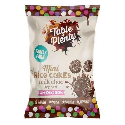 Mini Rice Cakes 100s & 1000s Family Pack