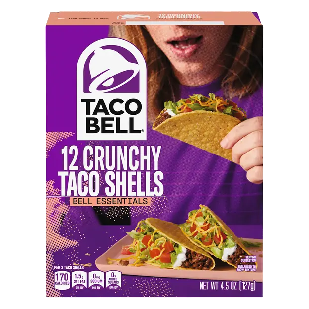 Crunchy Hard Taco Shells - 12 ct