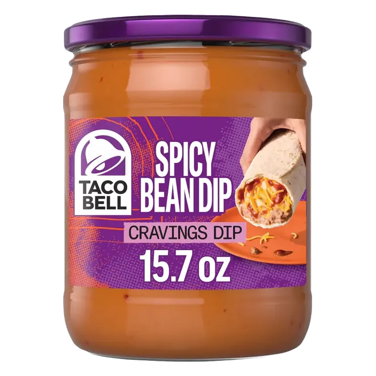 Taco Bell Spicy Bean Burrito Dip, 15.7oz