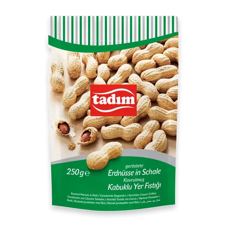 Jordnötter med skal 250g