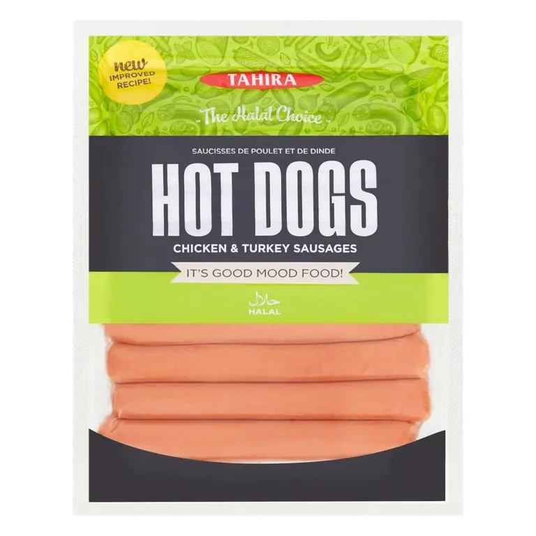 Chicken & Turkey Hot Dog Sausages 500g