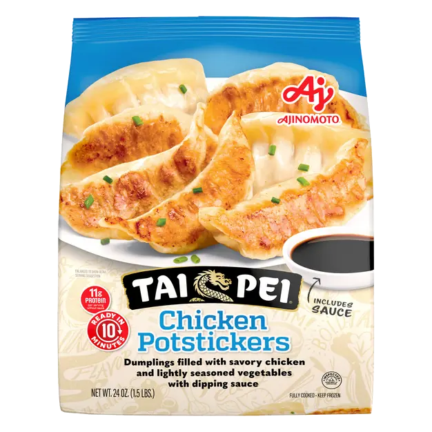 Chicken Potstickers with Sauce Frozen