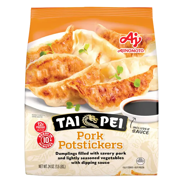 Pork Potstickers with Sauce Frozen