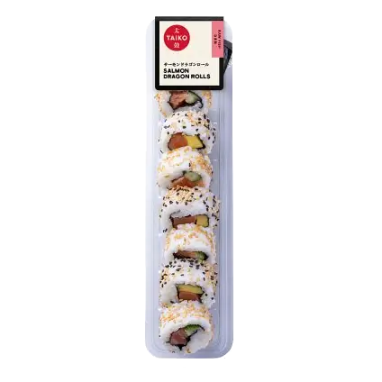 Salmon Dragon Rolls