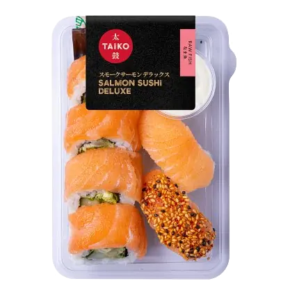 Salmon Sushi Deluxe