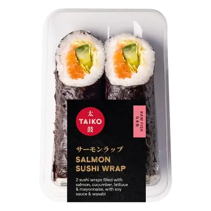 Salmon Sushi Wrap