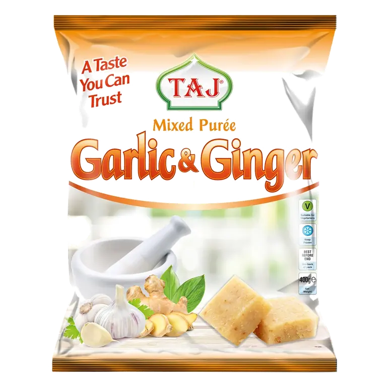 Mixed Puree Garlic & Ginger 400g