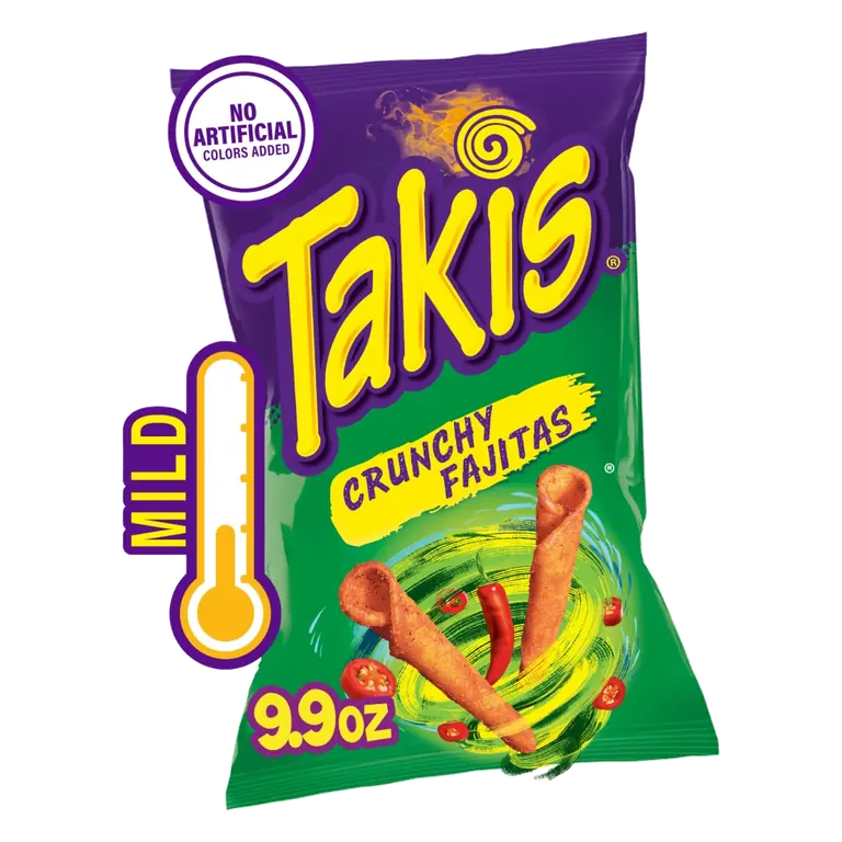 Crunchy Fajitas Flavored Tortilla Chips