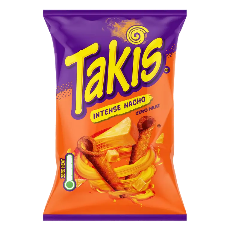 Takis Intense Nacho Cheese Flavour Corn Snack 180g
