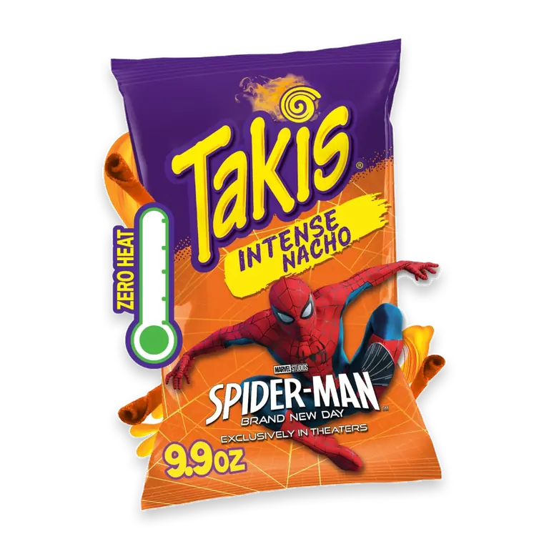 Intense Nacho, Cheese Rolled Tortilla Chips