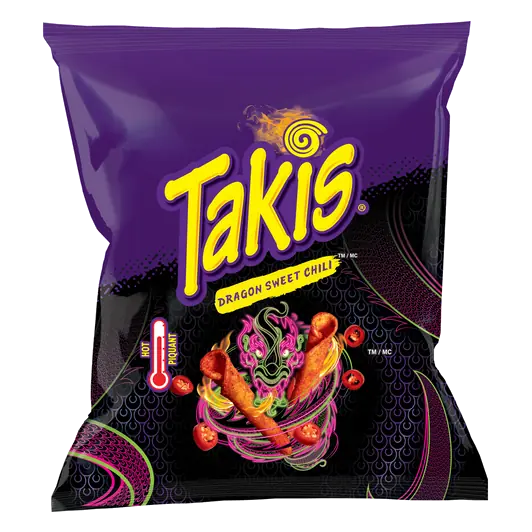 Rolled Tortilla Chips Dragon Sweet 80 g