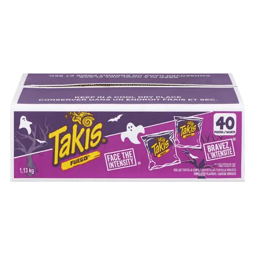 Fuego Rolled Tortilla Chips 40 Pack 1.13 kg