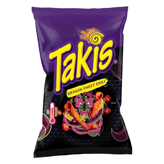 Rolled Tortilla Chips Dragon Sweet 260 g