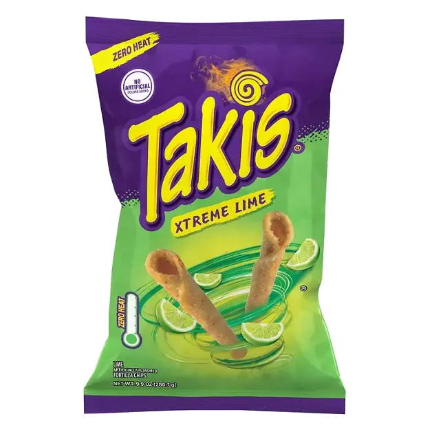 Zero Heat Xtreme Lime Tortilla Chips