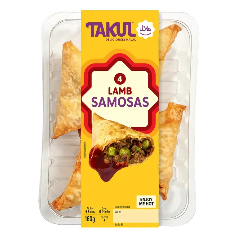 Takul Halal Kitchen 4 Lamb Samosas