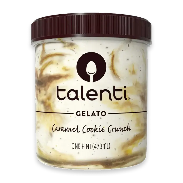 Caramel Cookie Crunch Gelato Pint