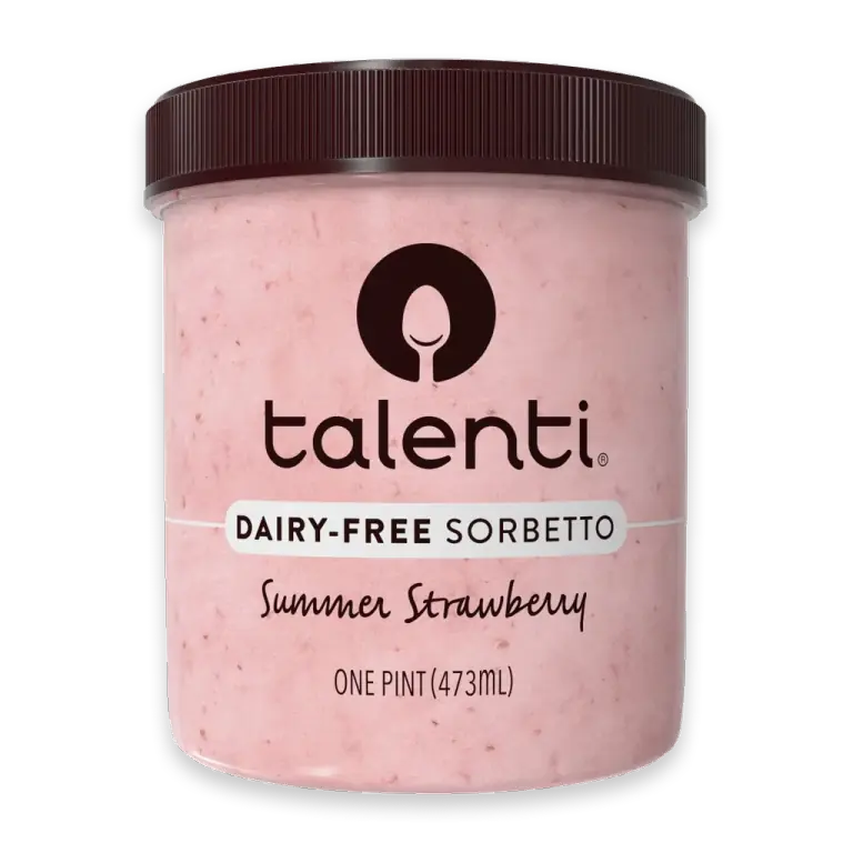 Dairy Free Summer Strawberry Sorbetto Pint