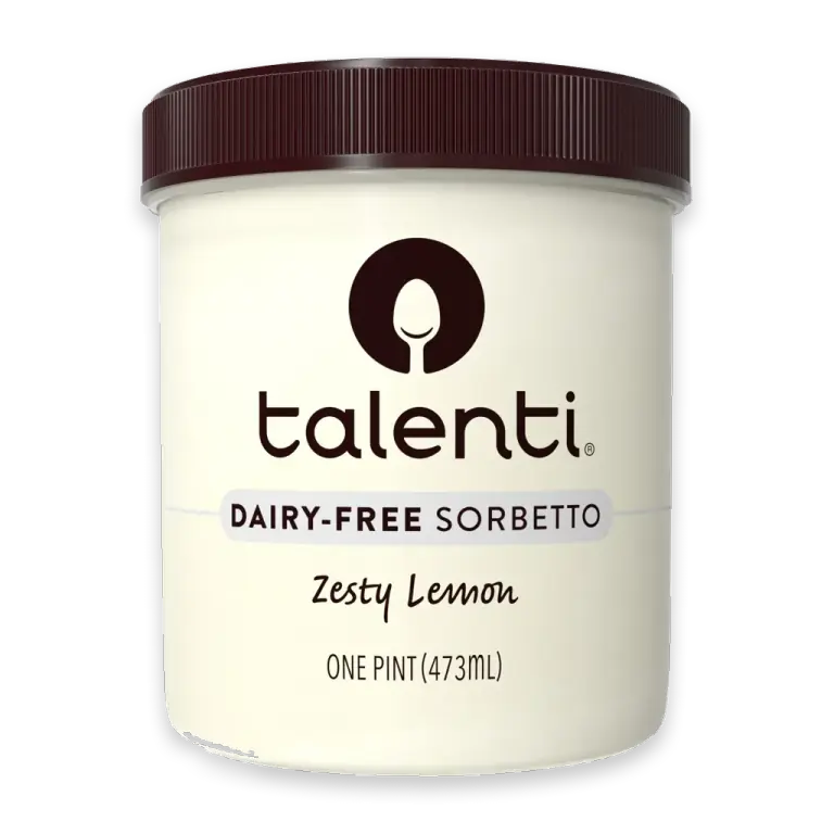 Dairy Free Zesty Lemon Sorbetto Pint
