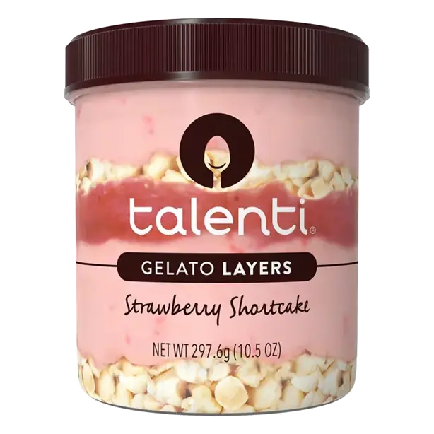 Gelato Layers Strawberry Shortcake