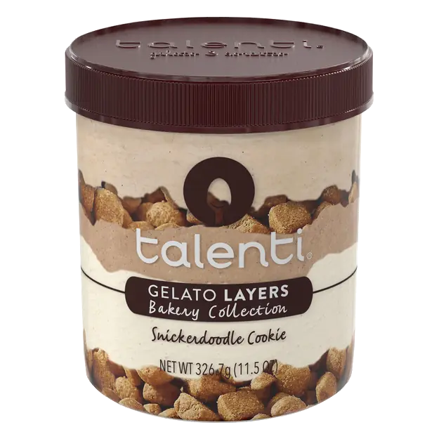 Layers Snickerdoodle Cookie Gelato
