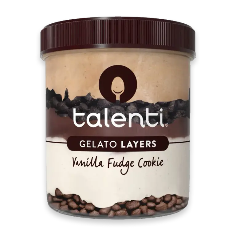 Layers Vanilla Fudge Cookie Gelato Pint