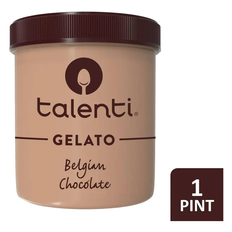 Talenti Belgian Chocolate, 16 fl oz: 15% Milk Fat