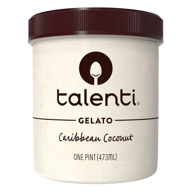 Talenti Caribbean Coconut Gelato, 16oz: Gluten-Free