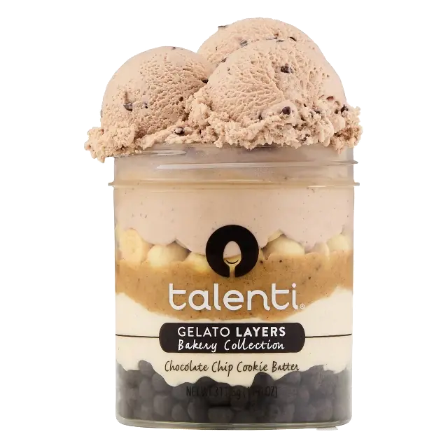 Talenti Layers Frozen Chocolate Chip Cookie Batter, 11 fl oz