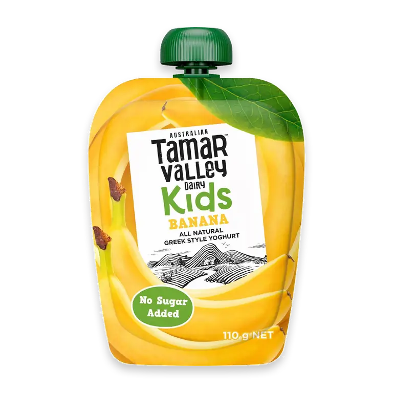 Dairy Kids Greek Yoghurt Pouch Banana