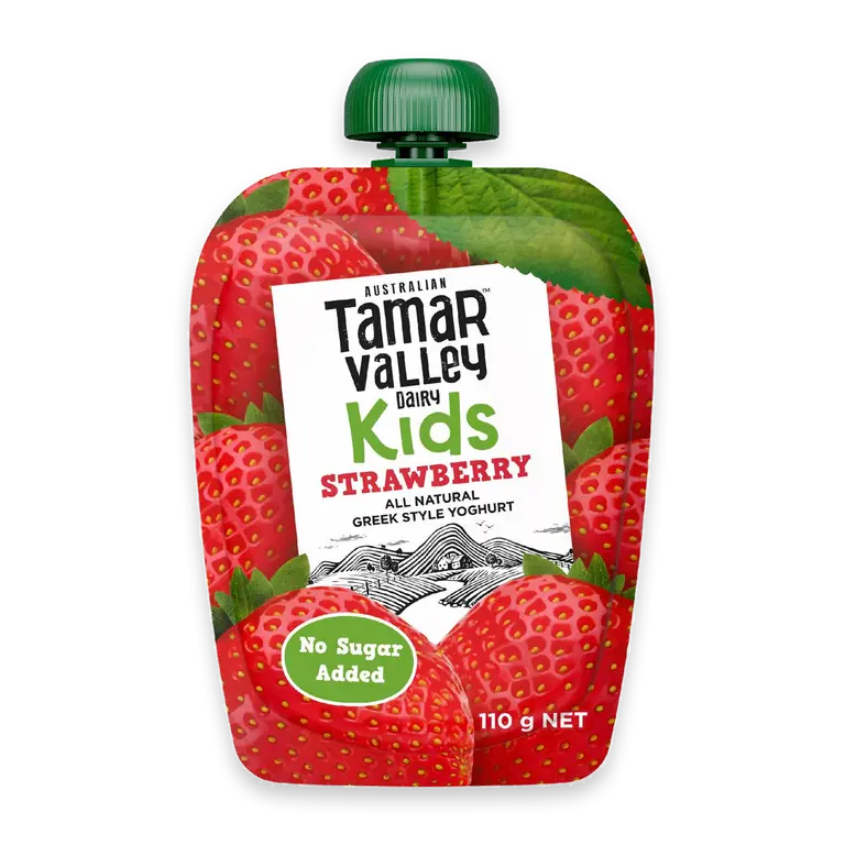 Dairy Kids Greek Yoghurt Pouch Strawberry