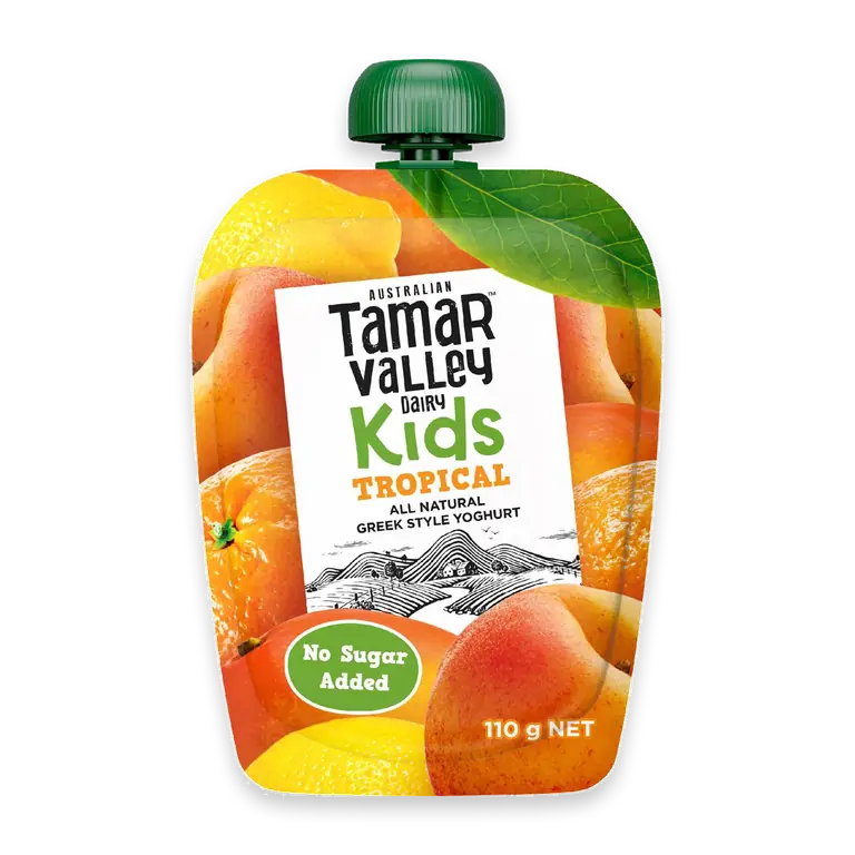 Dairy Kids Greek Yoghurt Pouch Tropical