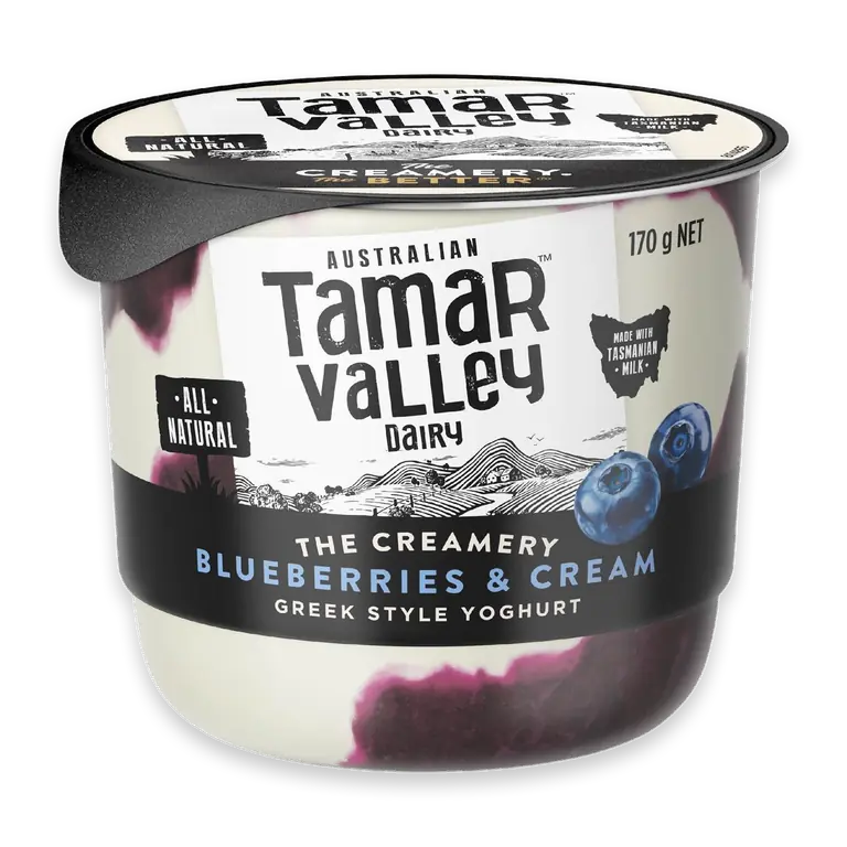 The Creamery Greek Style Yoghurt Blueberries & Cream