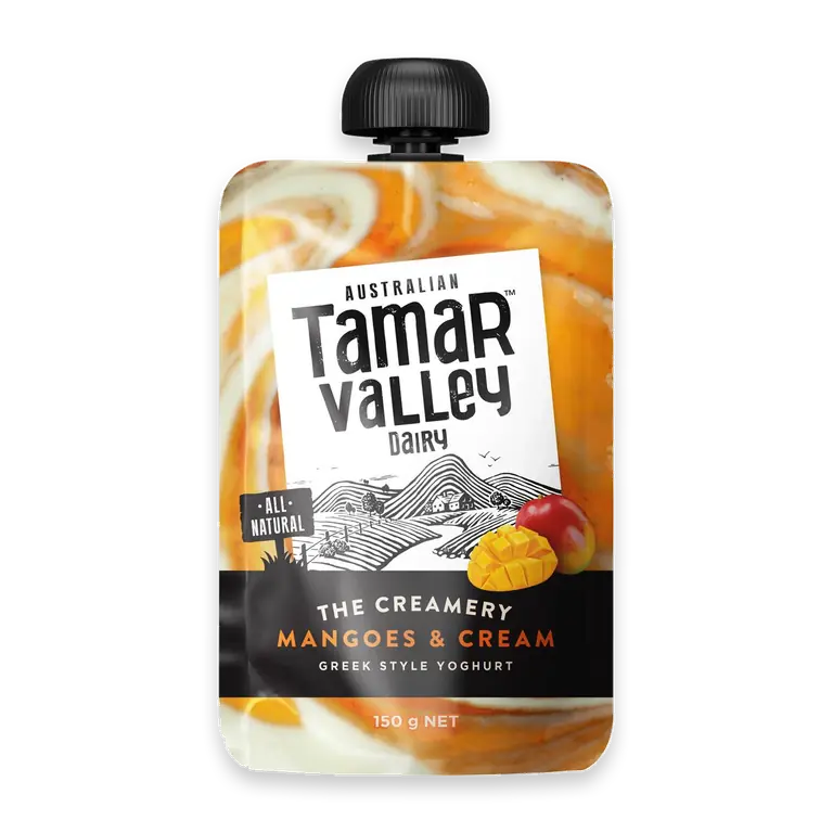 The Creamery Yoghurt Pouch Mangoes & Cream