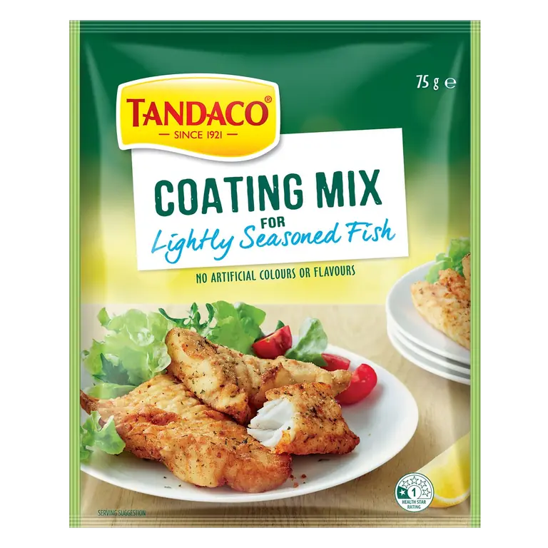 Coating Mix For Lightly Seasoned Fish