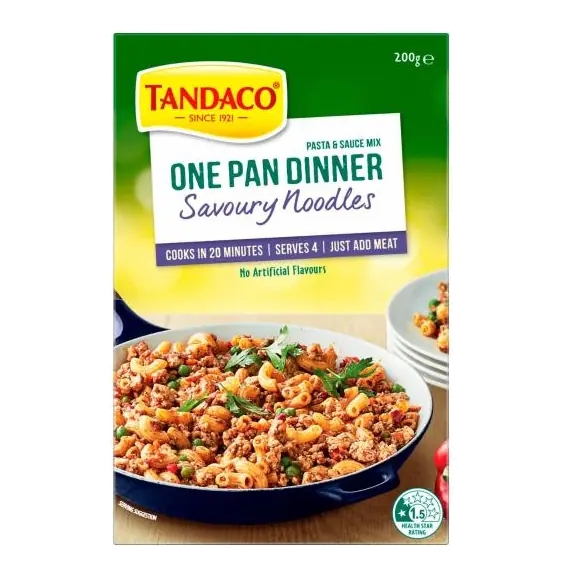 Savoury Noodle Pasta & Sauce One Pan Dinner