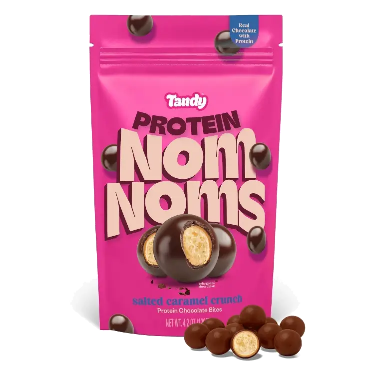 Tandy Chocolate Protein NomNoms - Salted Caramel Crunch - 4.2oz