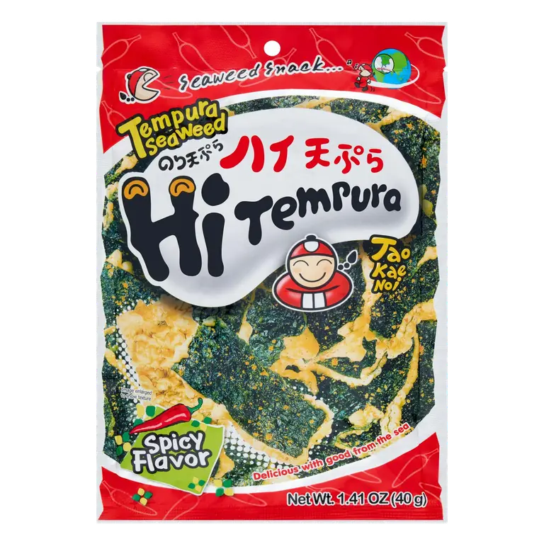 40g Spicy Flavor Tempura Seaweed
