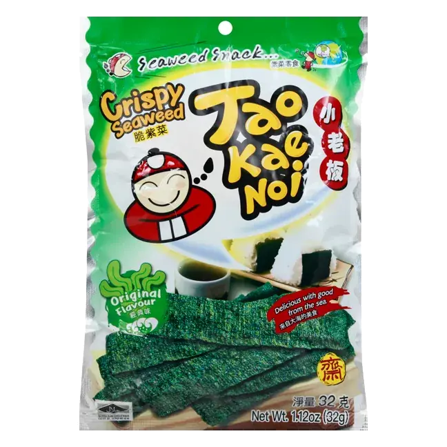 Seaweed Snack, Crispy, Original Flavour