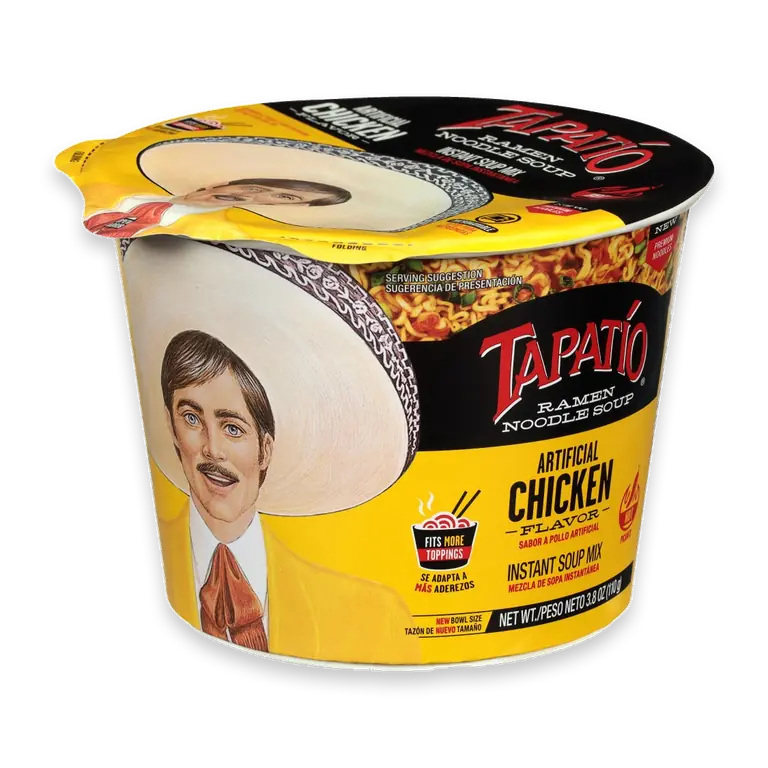Salsa Picante Chicken Flavor Ramen Noodle Soup
