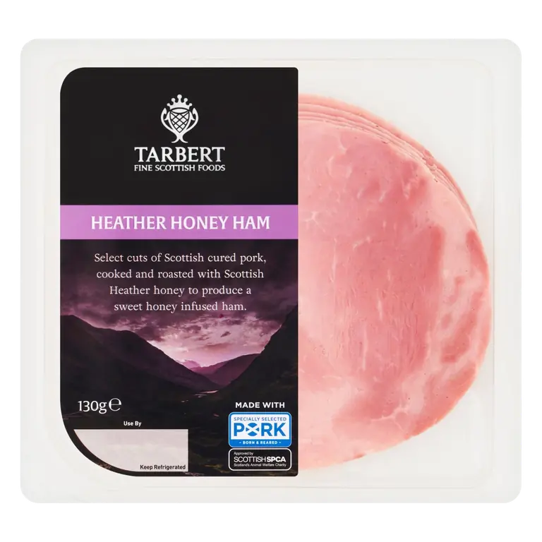 Finely Sliced Heather Honey Ham