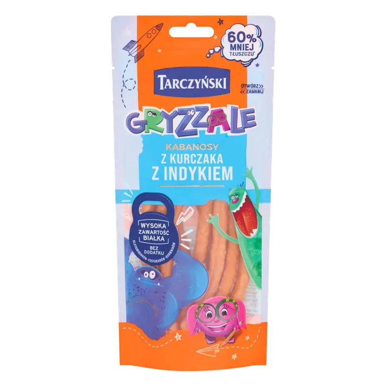 Gryzzale Chicken Kabanos With Turkey 90g