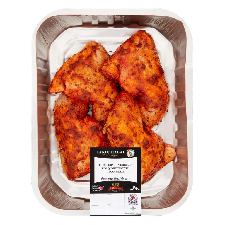 Fresh Chicken Leg Quarters with Tikka Glaze 1.1kg