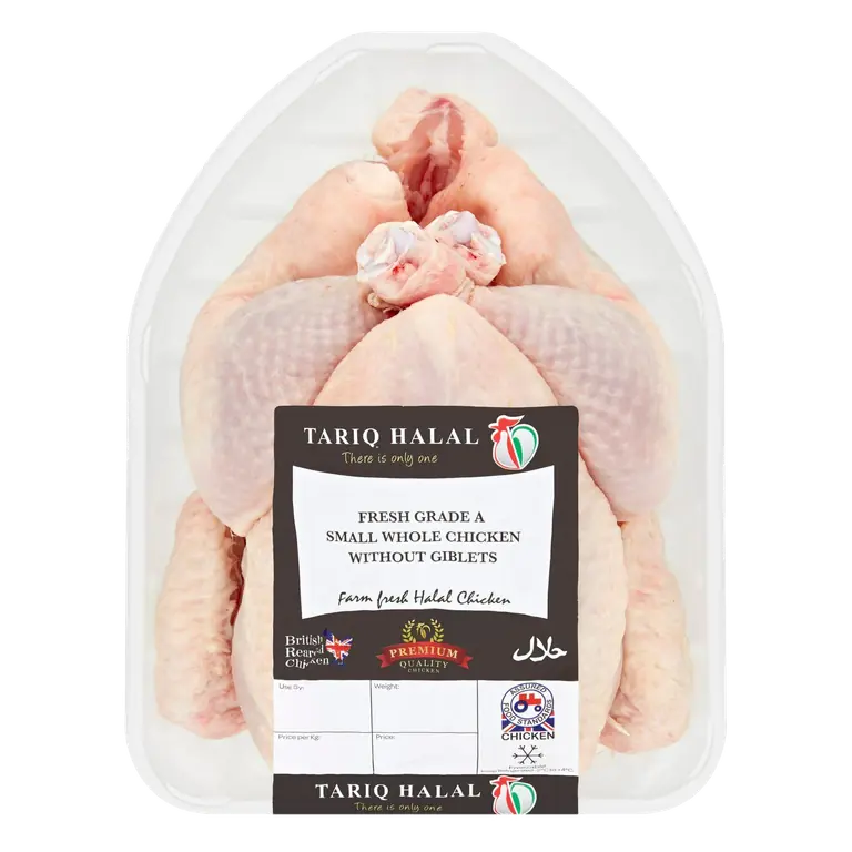 Fresh Grade A Whole Chicken Without Giblets 1kg