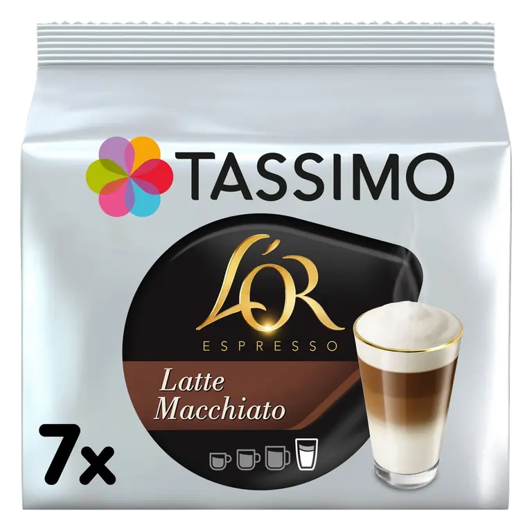 L'OR Latte Macchiato Coffee Pods x7