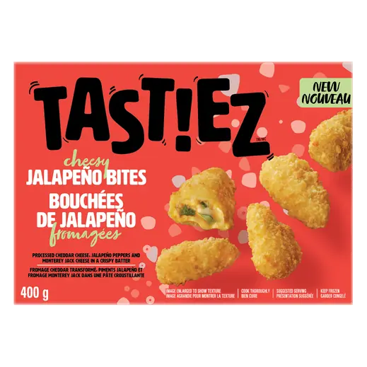 Cheesy Jalapeño Bites 400g